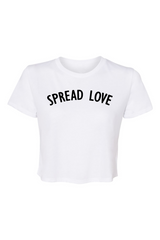 Spread Love Cropped Tee