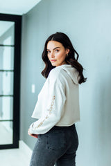 Good Vibes Cropped Hoodie